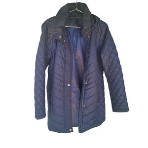 Andrew Marc New York Navy Blue Coat